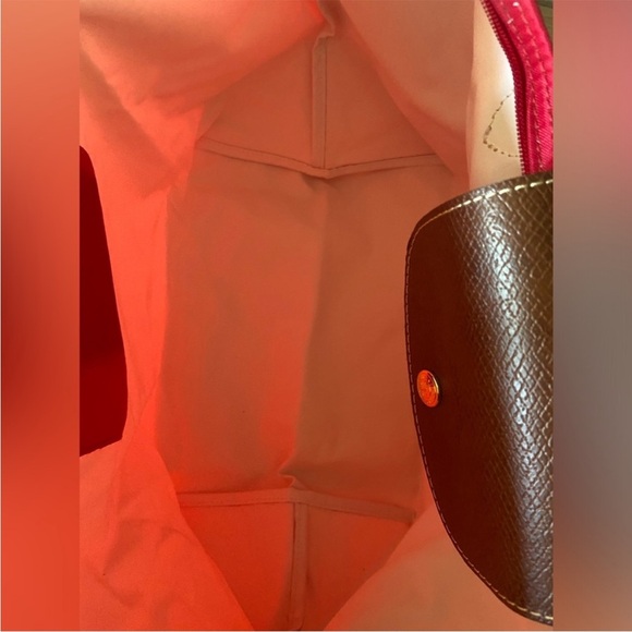 Longchamp Pink Tote with Leather Handles - Picture 10 of 10